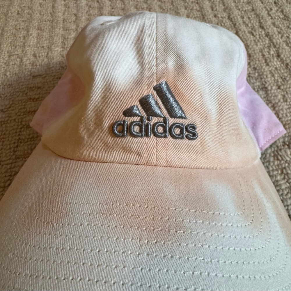 Adidas Two-Tone tie-dye Pink and Orange Cap